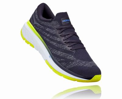 Hoka One One Cavu 3 - Sapatilhas De Estrada Homem - Azul Marinho/Branco, WZ82473